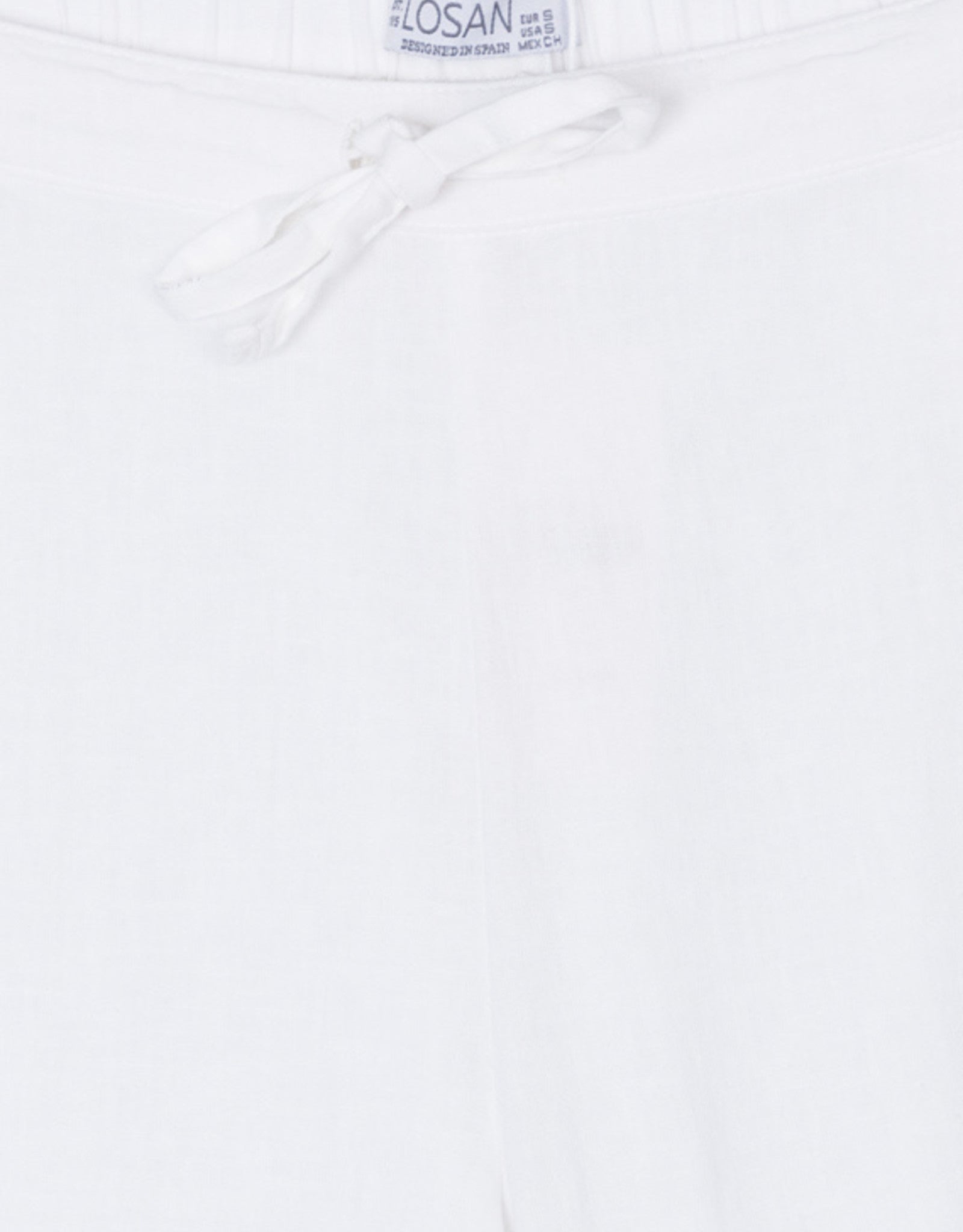 Pantalón amplio color blanco para dama LOSAN.