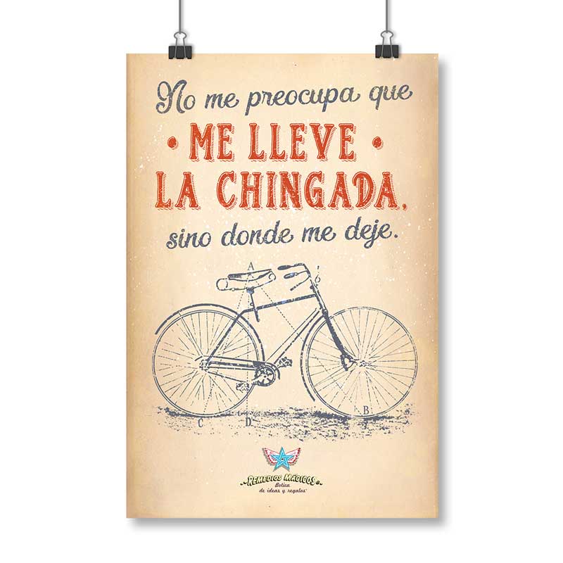 POSTER CON GRACIA REMEDIOS MAGICOS