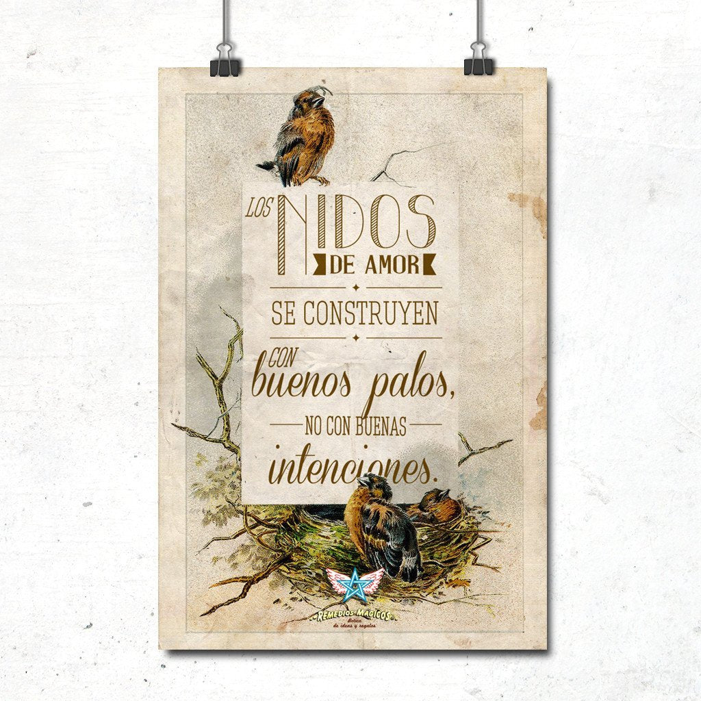 POSTER CON GRACIA REMEDIOS MAGICOS