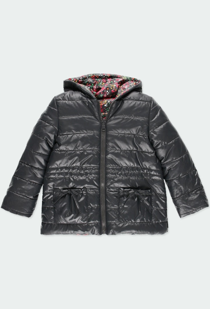 Chamarra Reversible Lunares colores BOBOLI