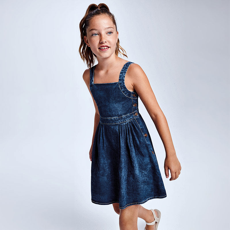 Vestido Denim Tejano Mayoral