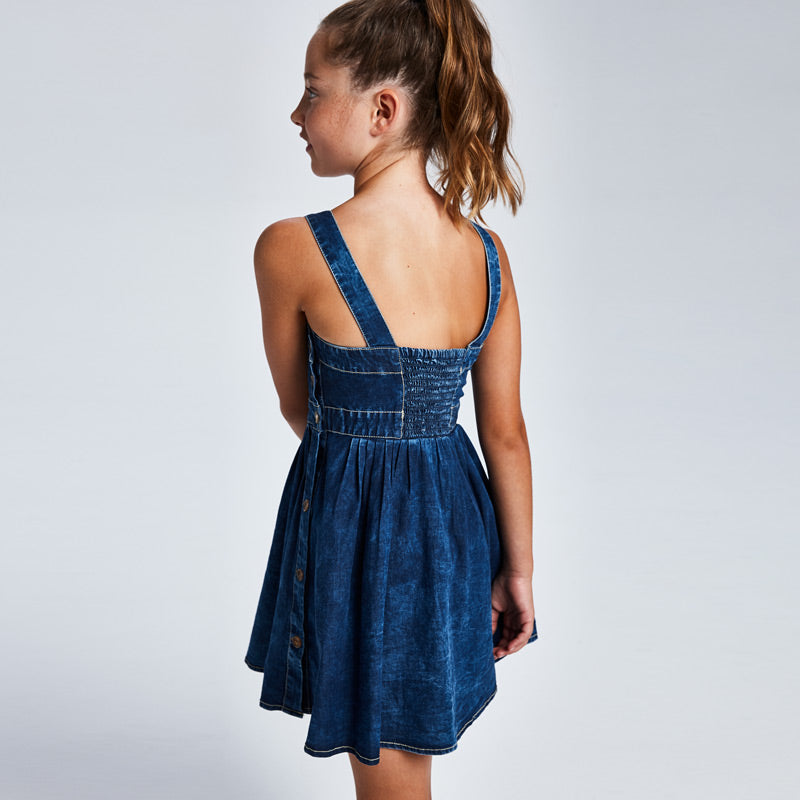 Vestido Denim Tejano Mayoral