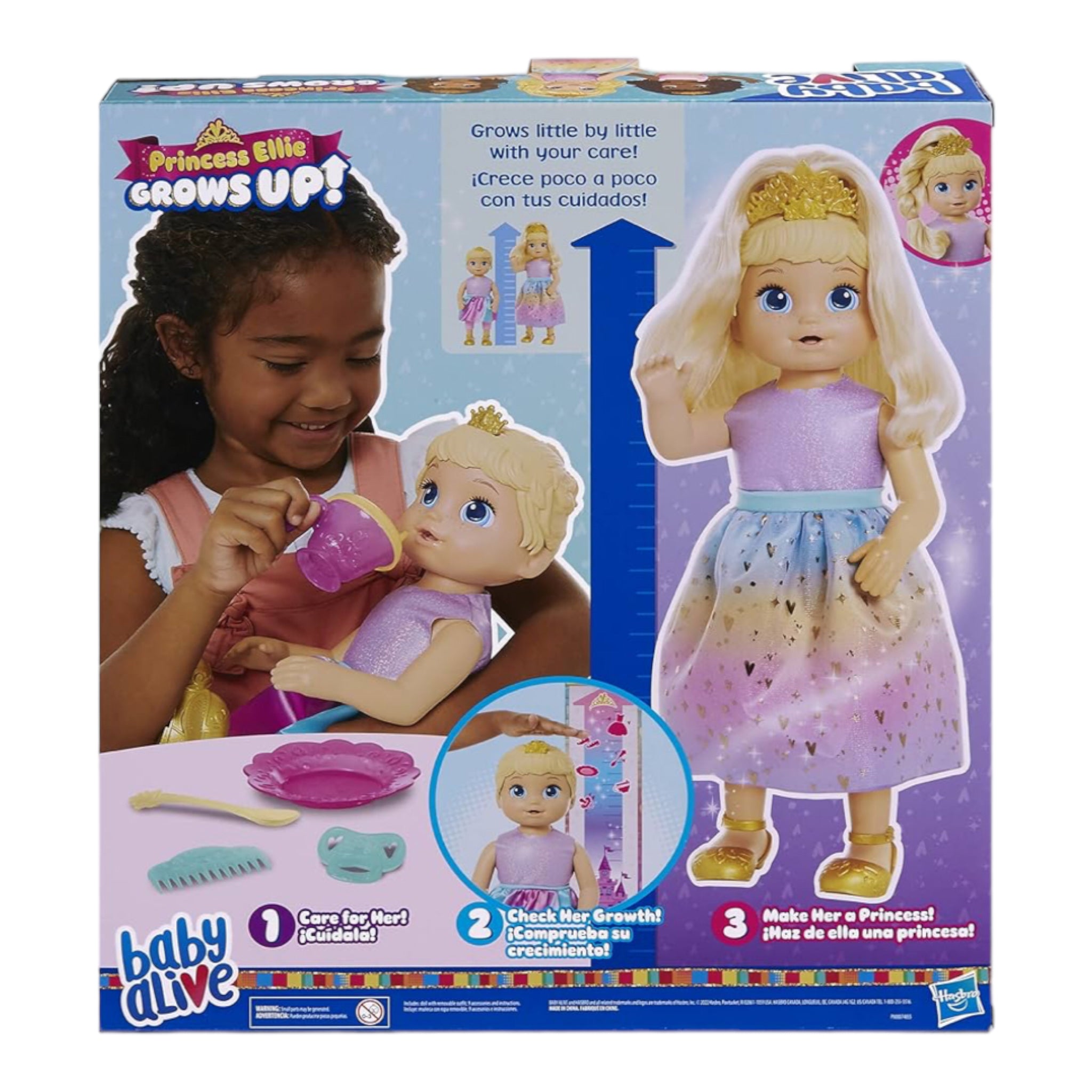 Baby Alive Princesa Ellie Grows Up Hasbro