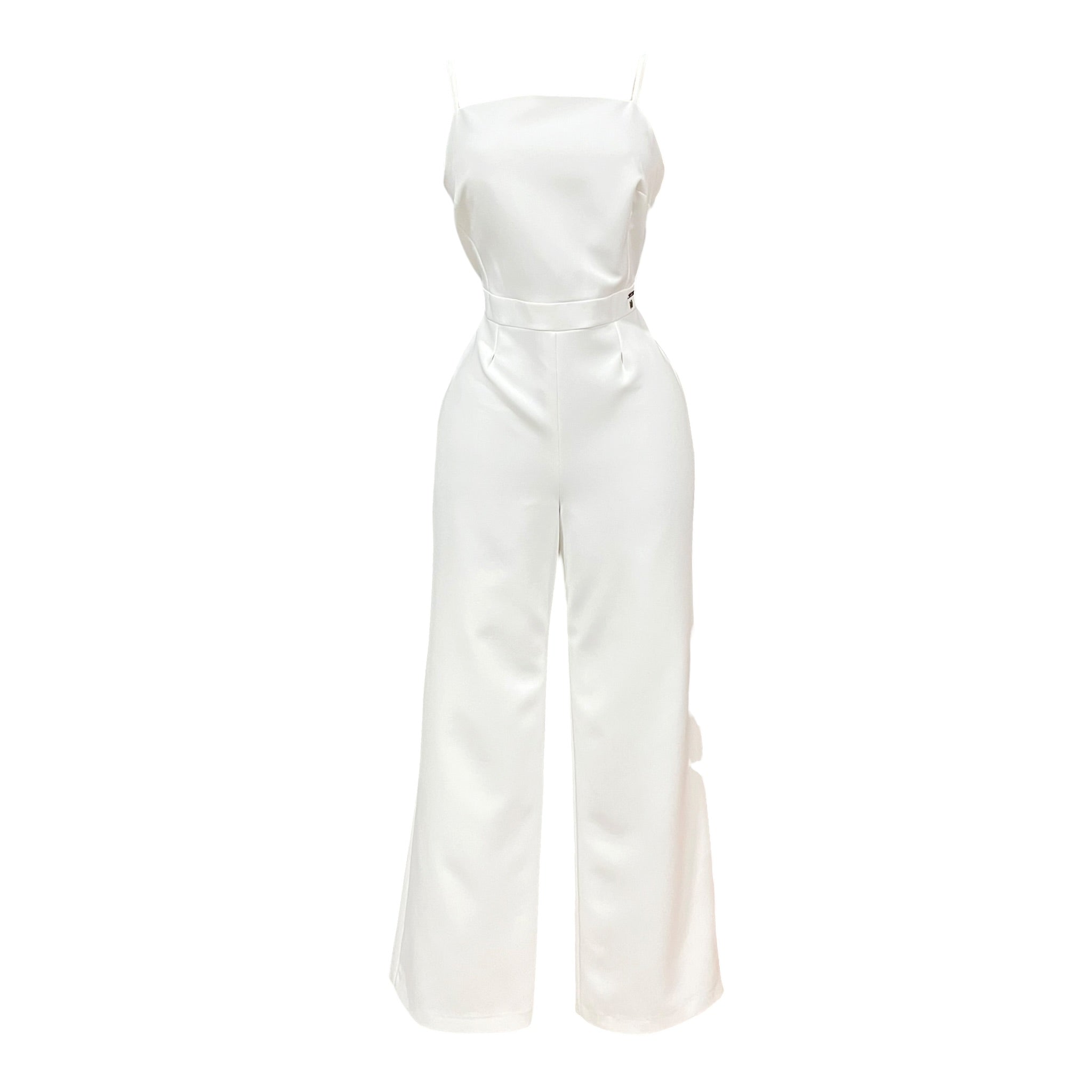 Jumpsuit Hueso De Tirante Angosto Mussi