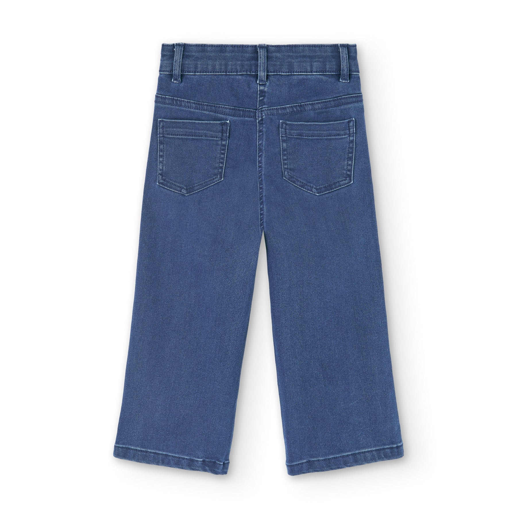 Pantalón Denim Elástico Para Niña BOBOLI