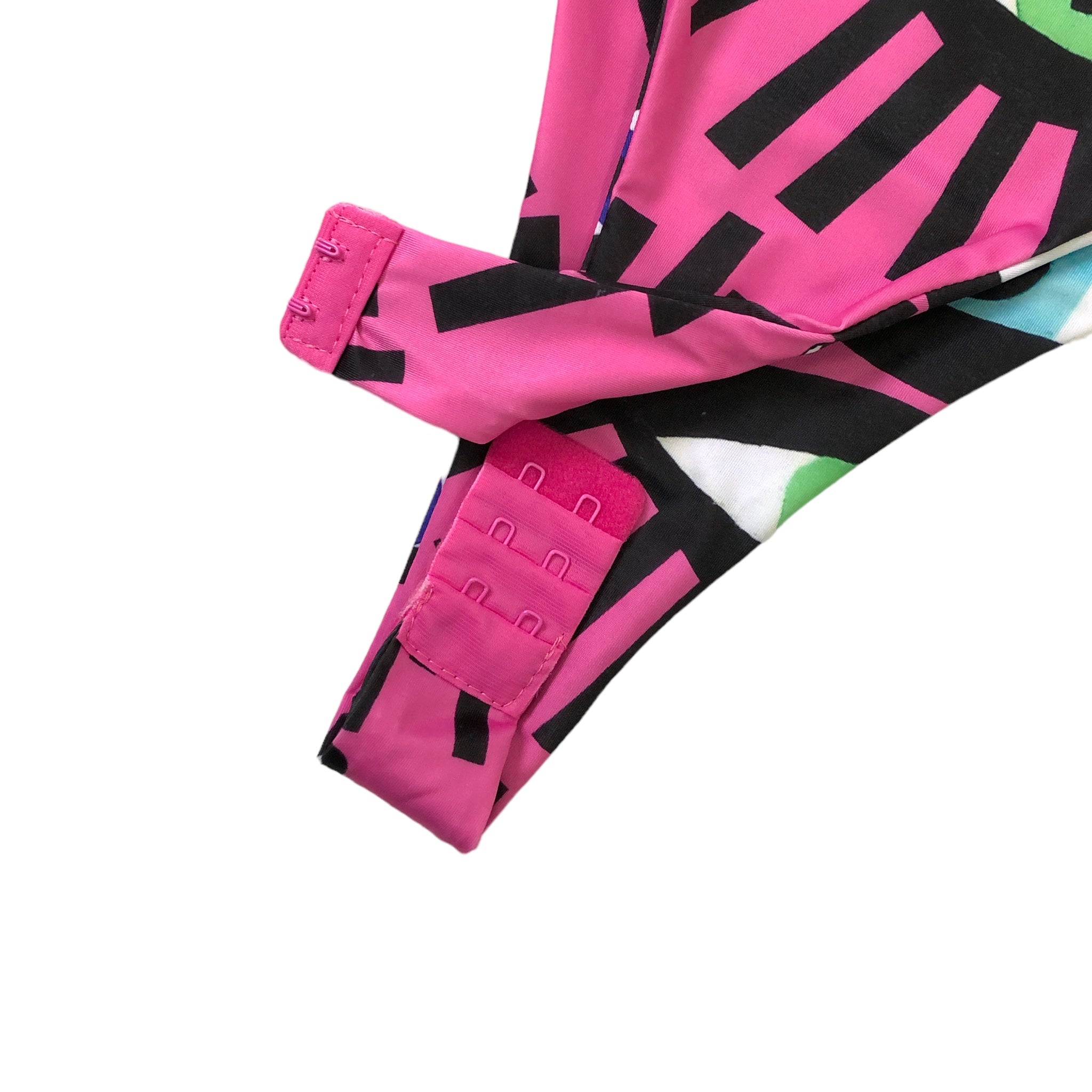 Body Fucsia Estampado Ojos LC.