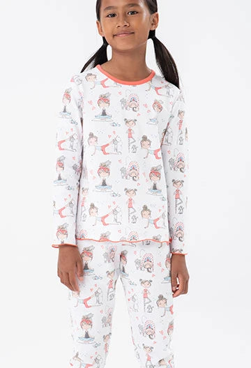 Pijama De Punto Para Niña BOBOLI