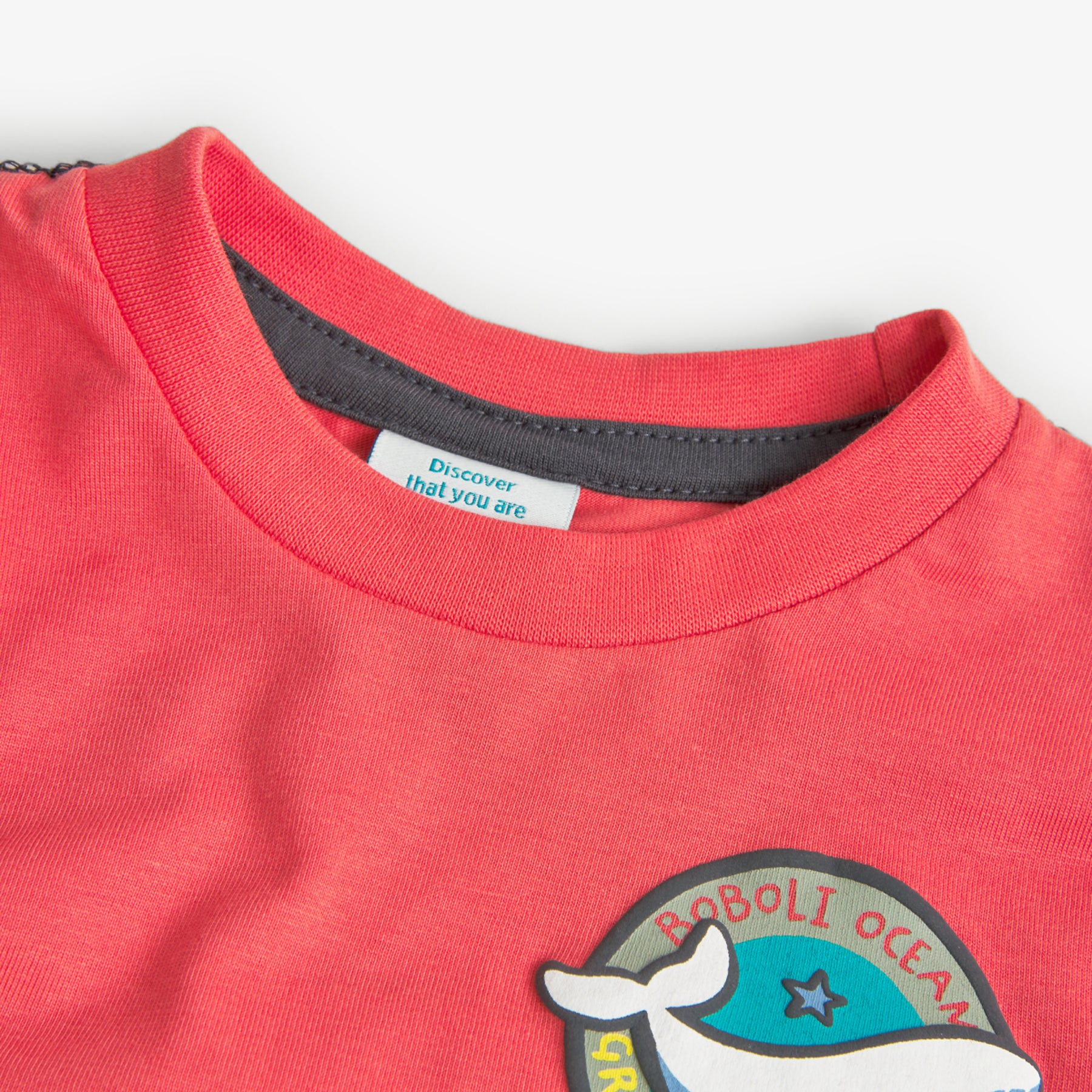 Playera De Punto “Whale” Para Niño BOBOLI