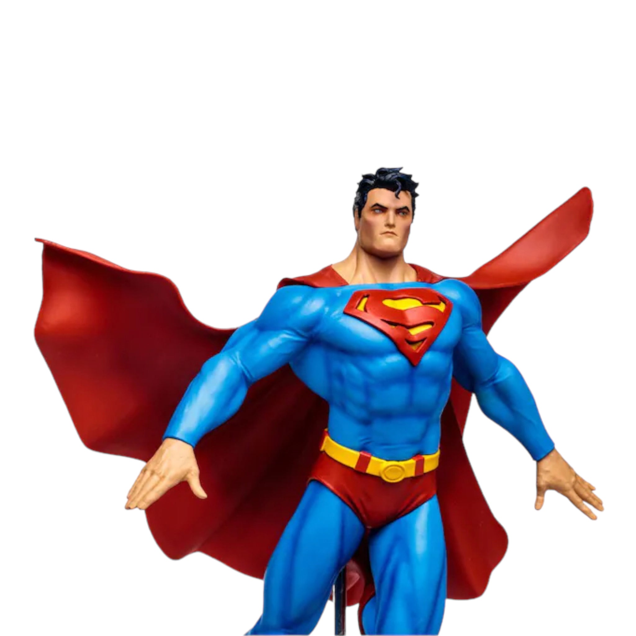 Estatua De Colección 12" Superman For Tomorrow Dc McFarlane