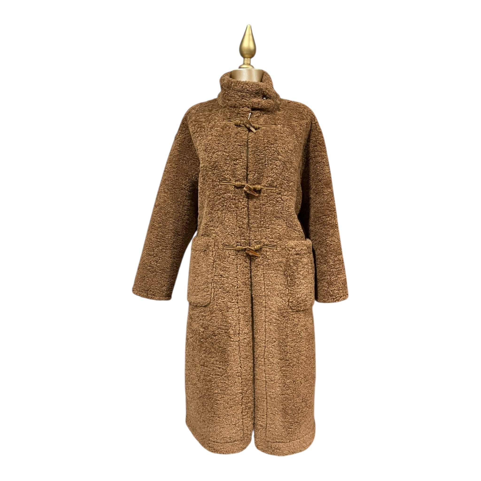 Abrigo Camello Largo Para Dama MUSSI