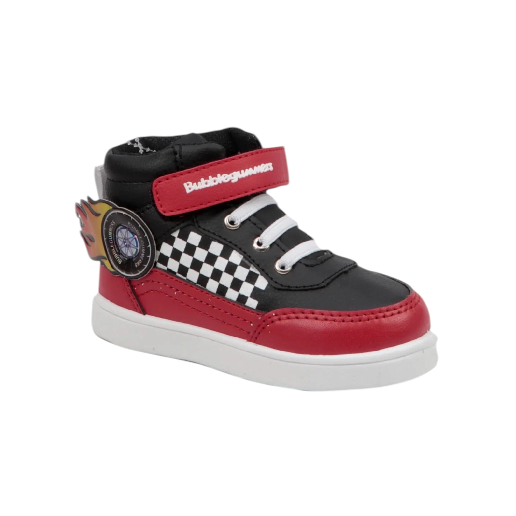 Tenis Carreras Audi  rojo negro Bubble Gummers