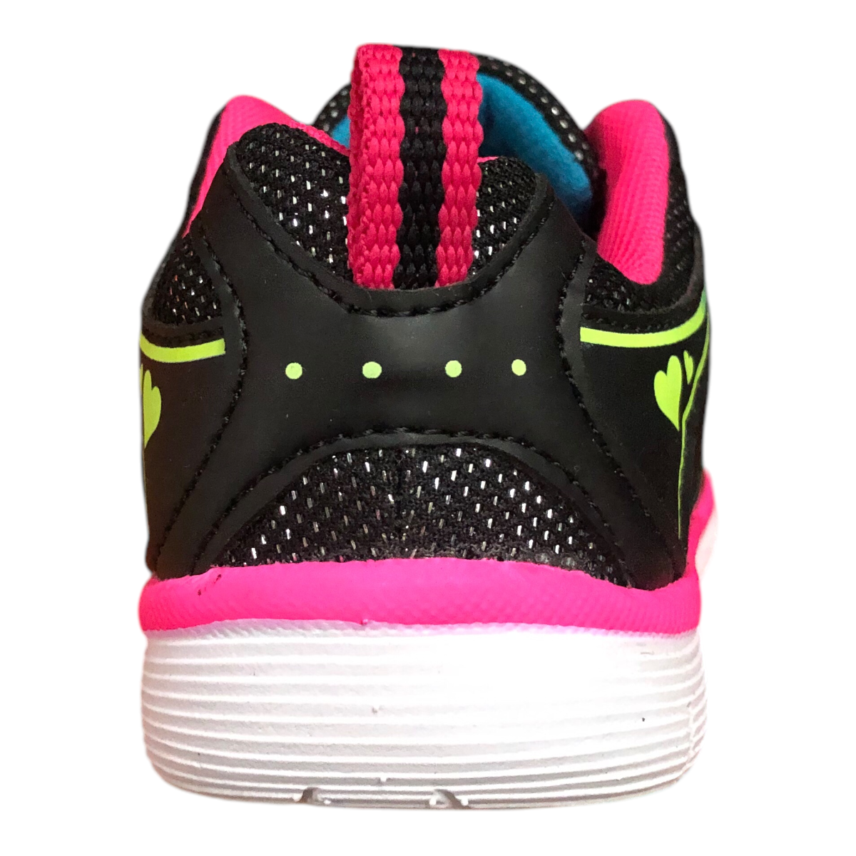 Tenis Deportivo Negro/FIUSHA Para Niña COURT