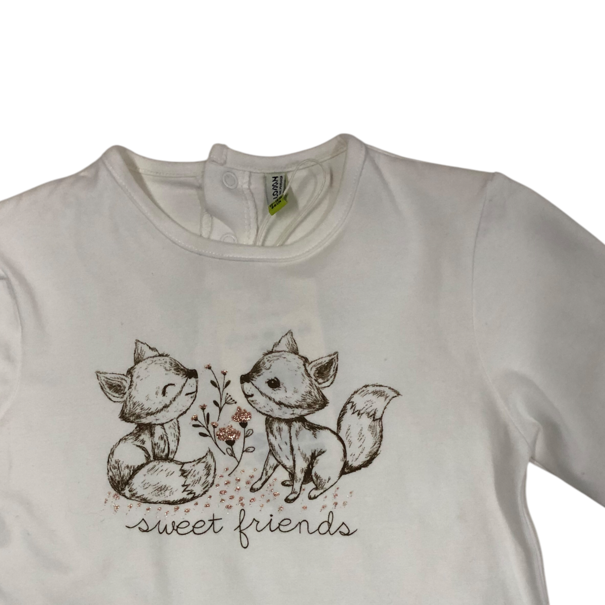 Playera Para Bebé Niña "SWEET FRIENDS" LOSAN