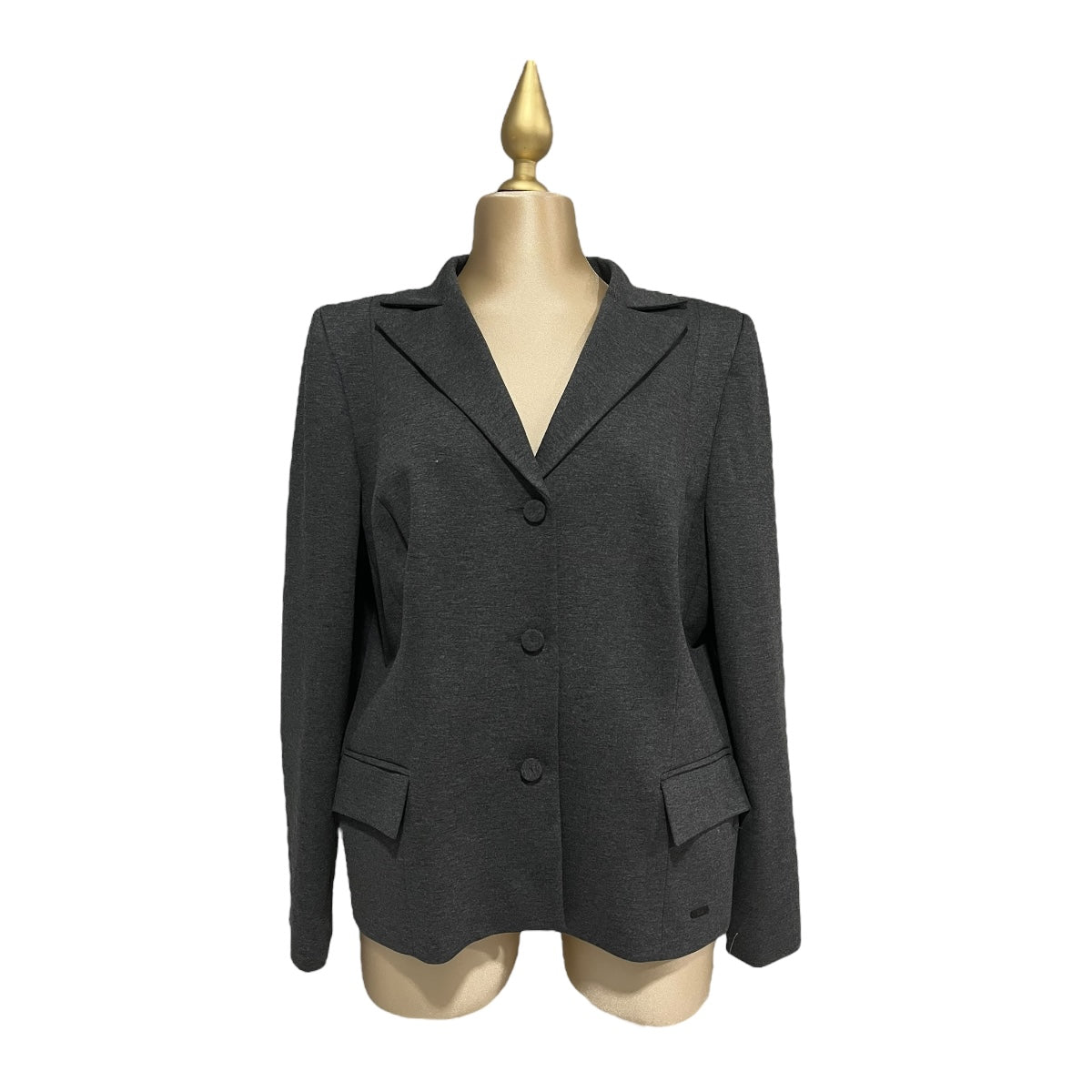 Conjunto Gris Oxford Saco Y Pantalón Básico