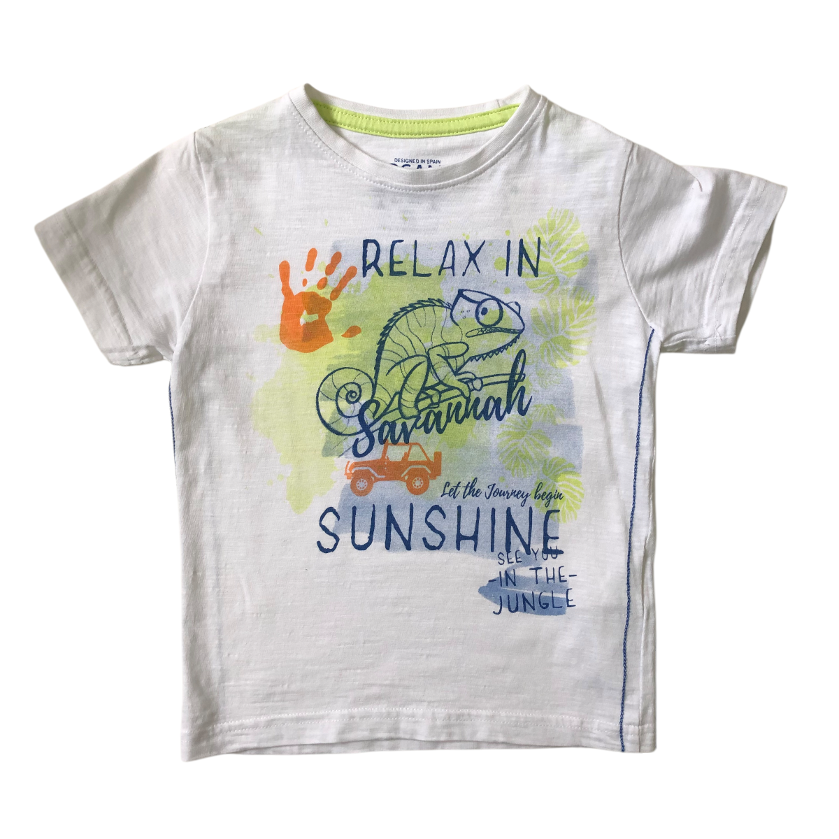 Playera Color Blanco Losan