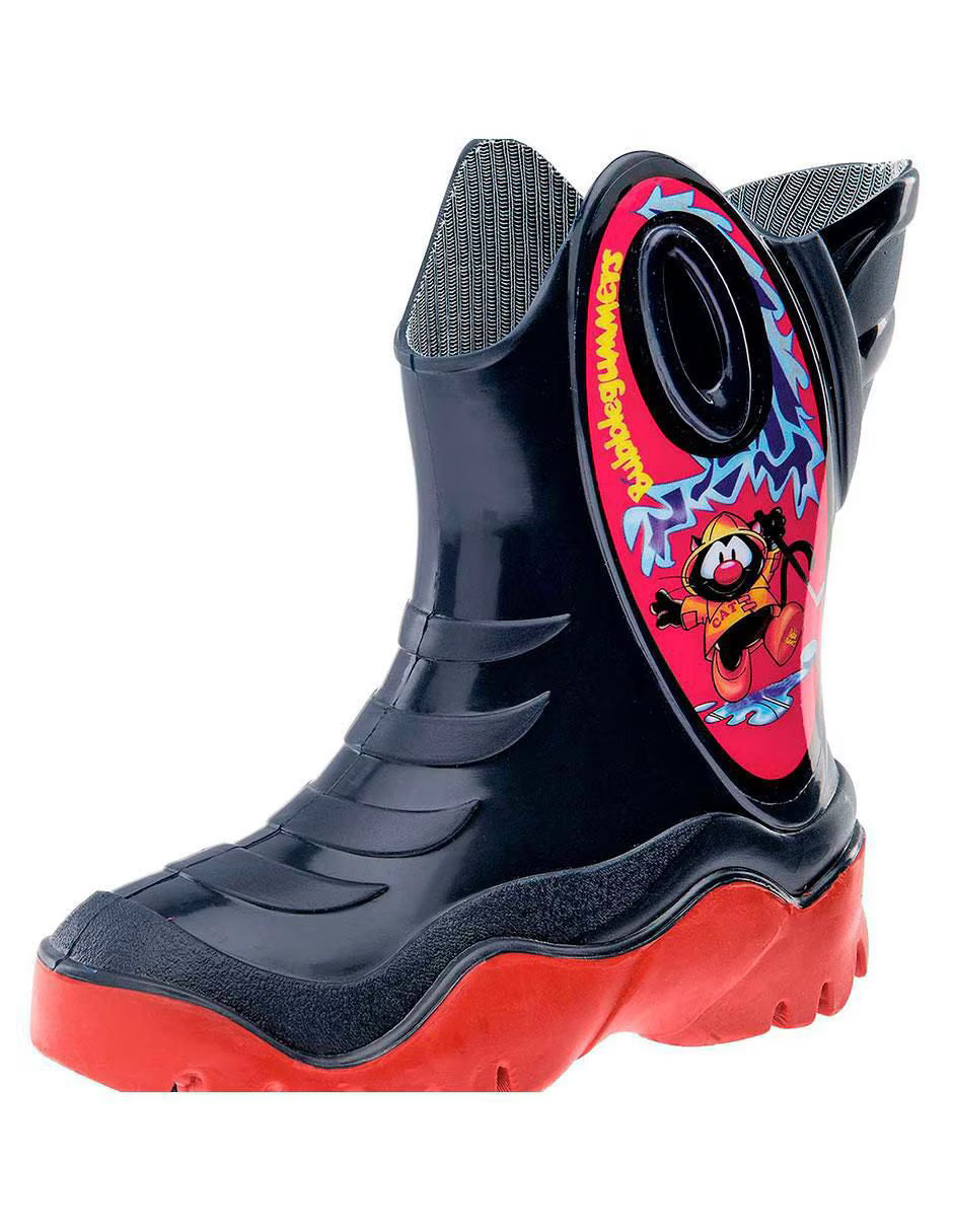 Bota De Lluvia Moon Marino/Rojo Bubble Gummers