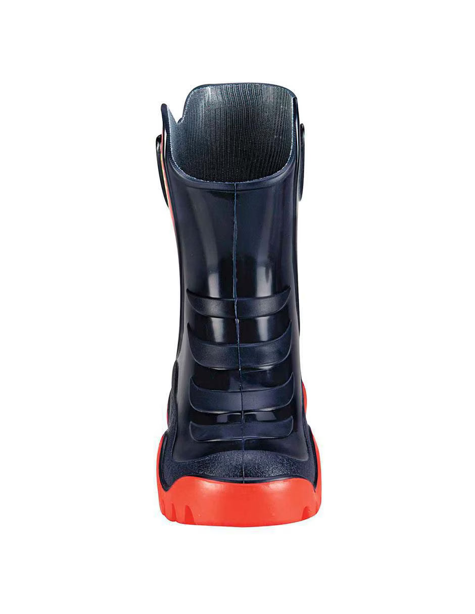 Bota De Lluvia Moon Marino/Rojo Bubble Gummers