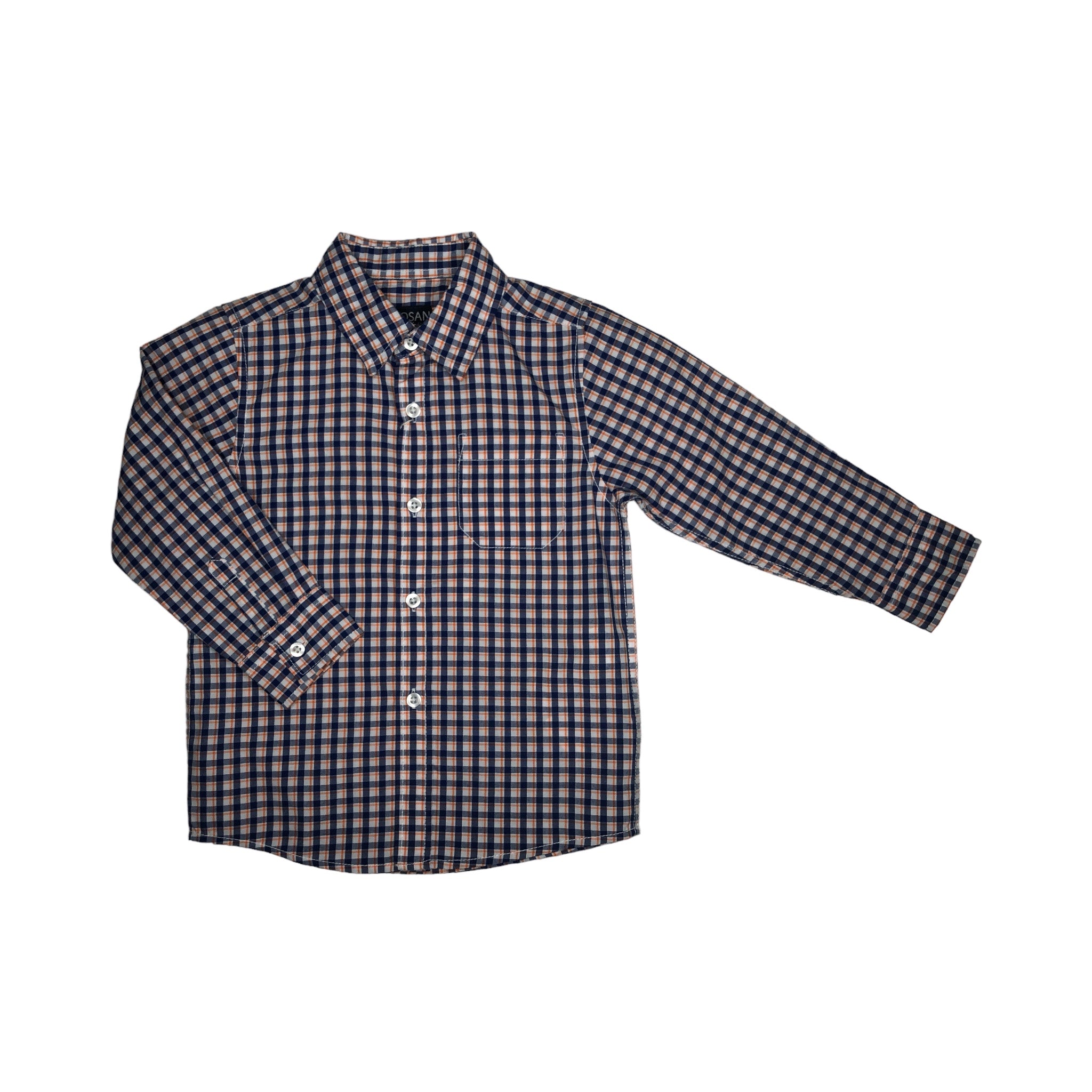 Camisa Cuadros Manga Larga Losan