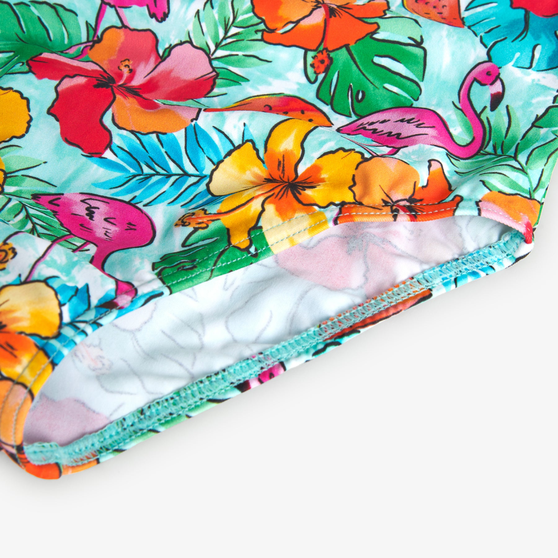 Bañador Estampado Flores Para Niña BOBOLI