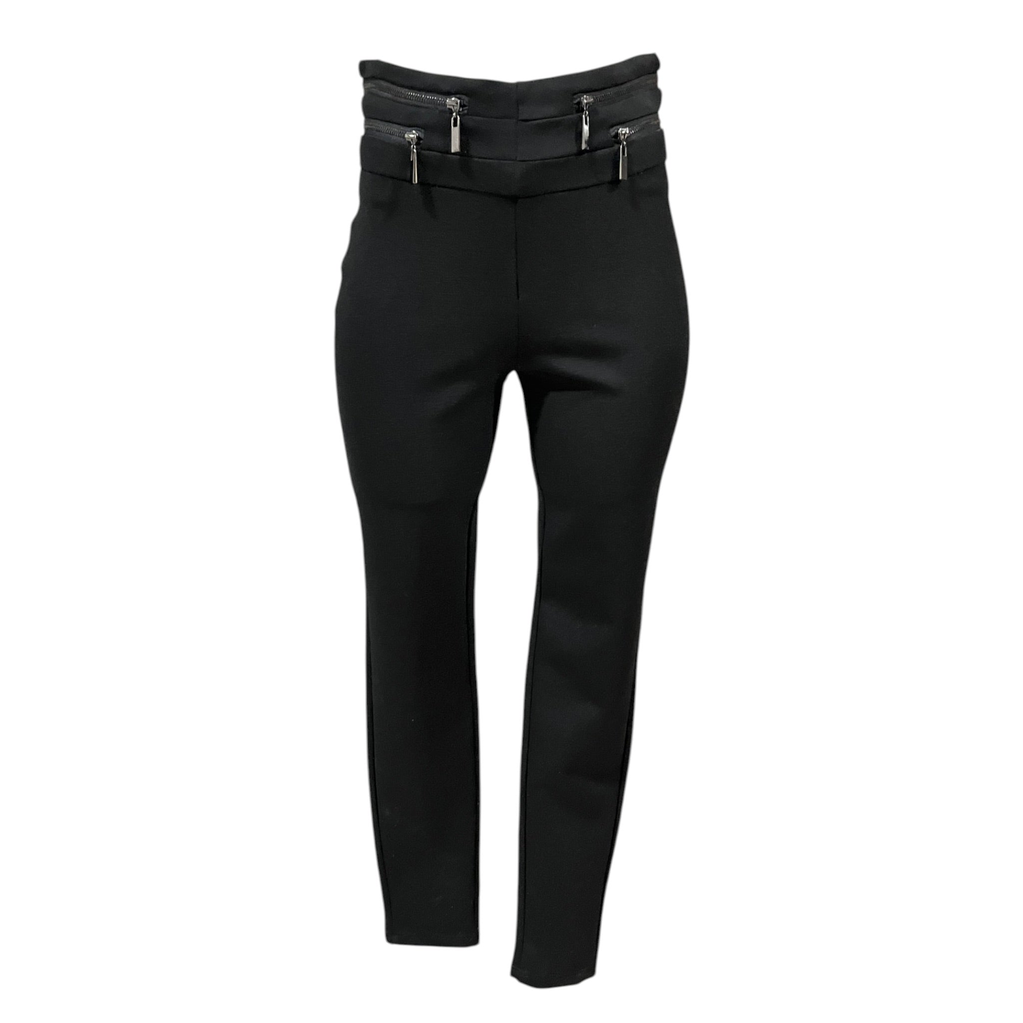 Pantalón Cierre Trasero Negro LC