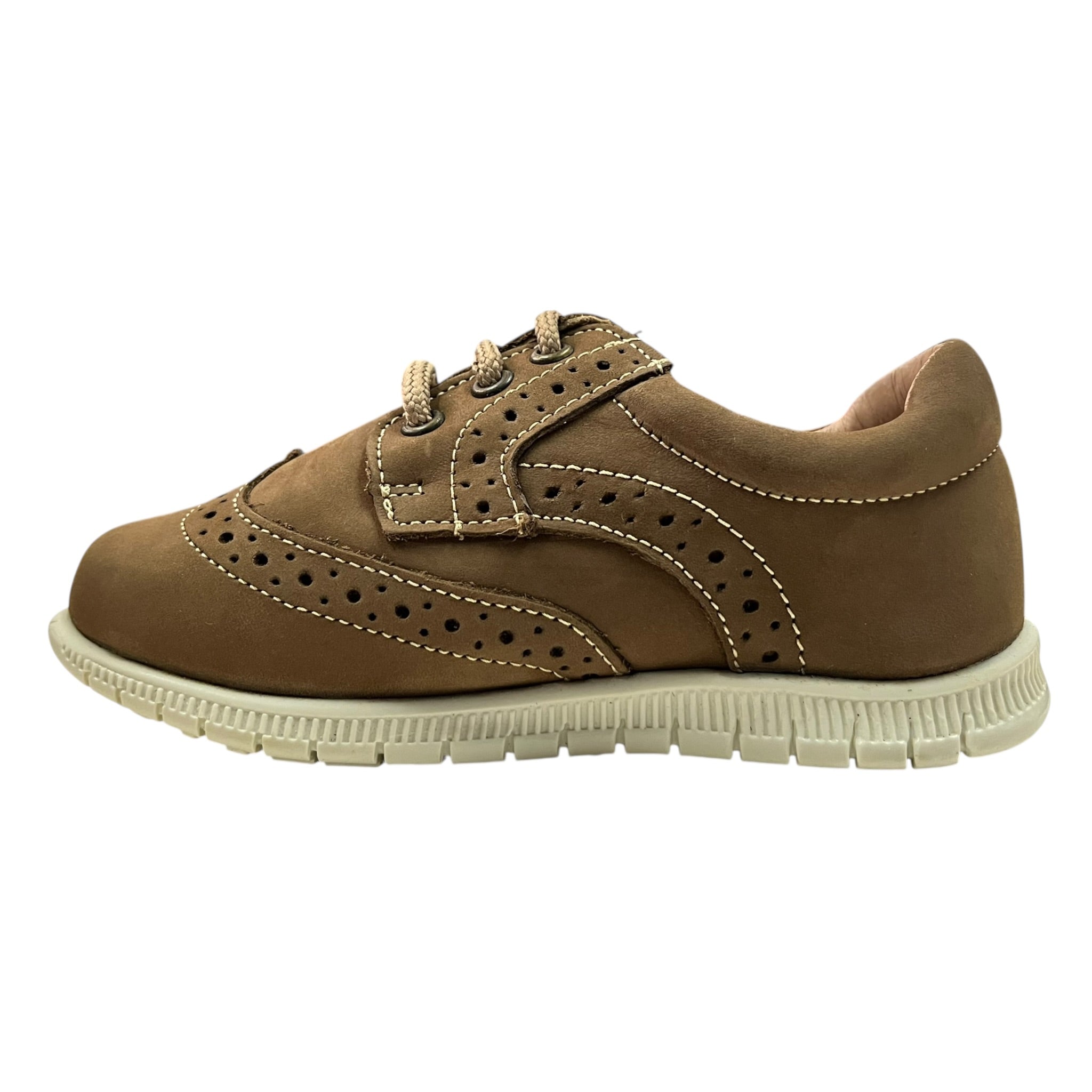 Zapato Café Casual Para Niño Audaz