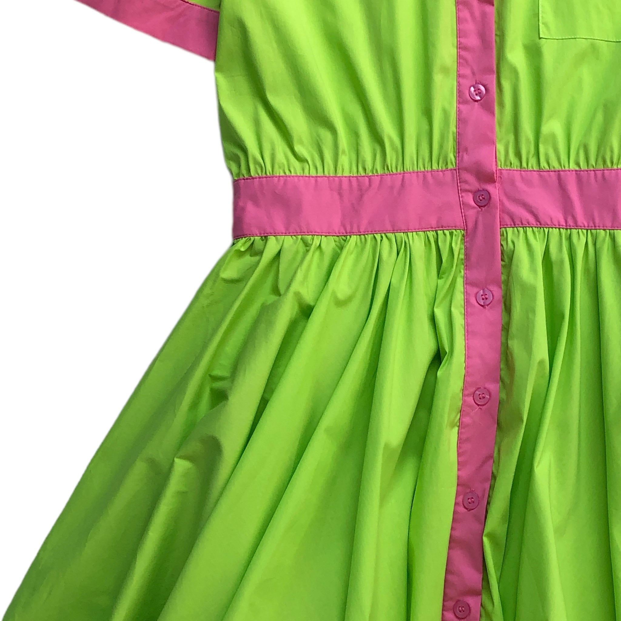 Vestido Green Bombacho Inferior LC.