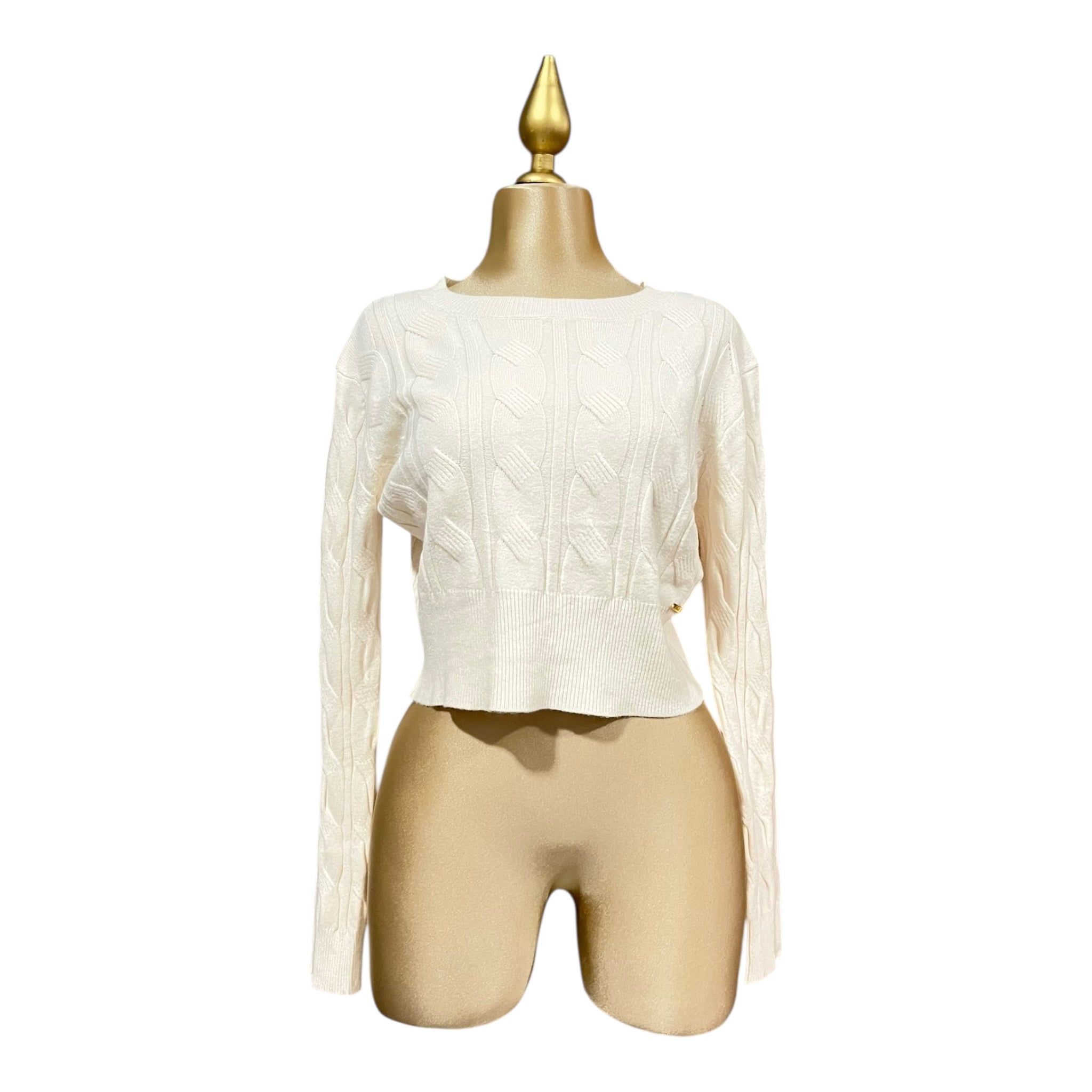 Conjunto De Dos Piezas Blusa Y Pantalón Hueso MUSSI