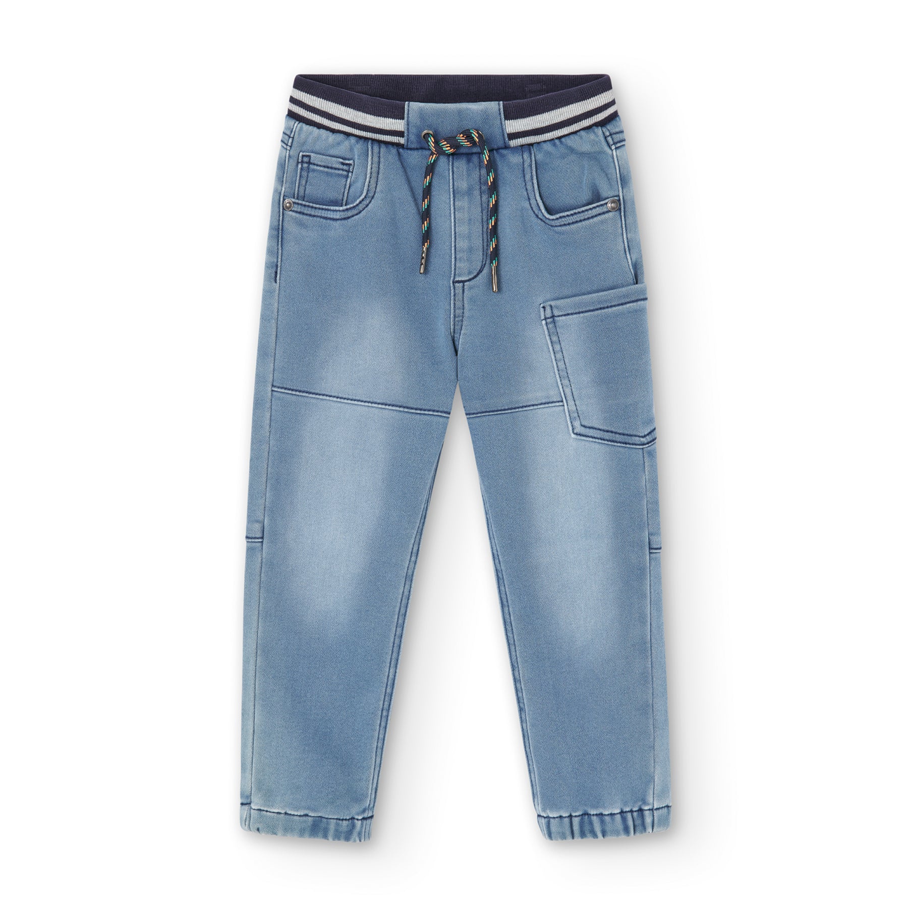Pantalón Denim Azul Para Niño BOBOLI