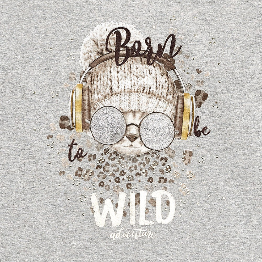 Playera Gris Wild Mayoral