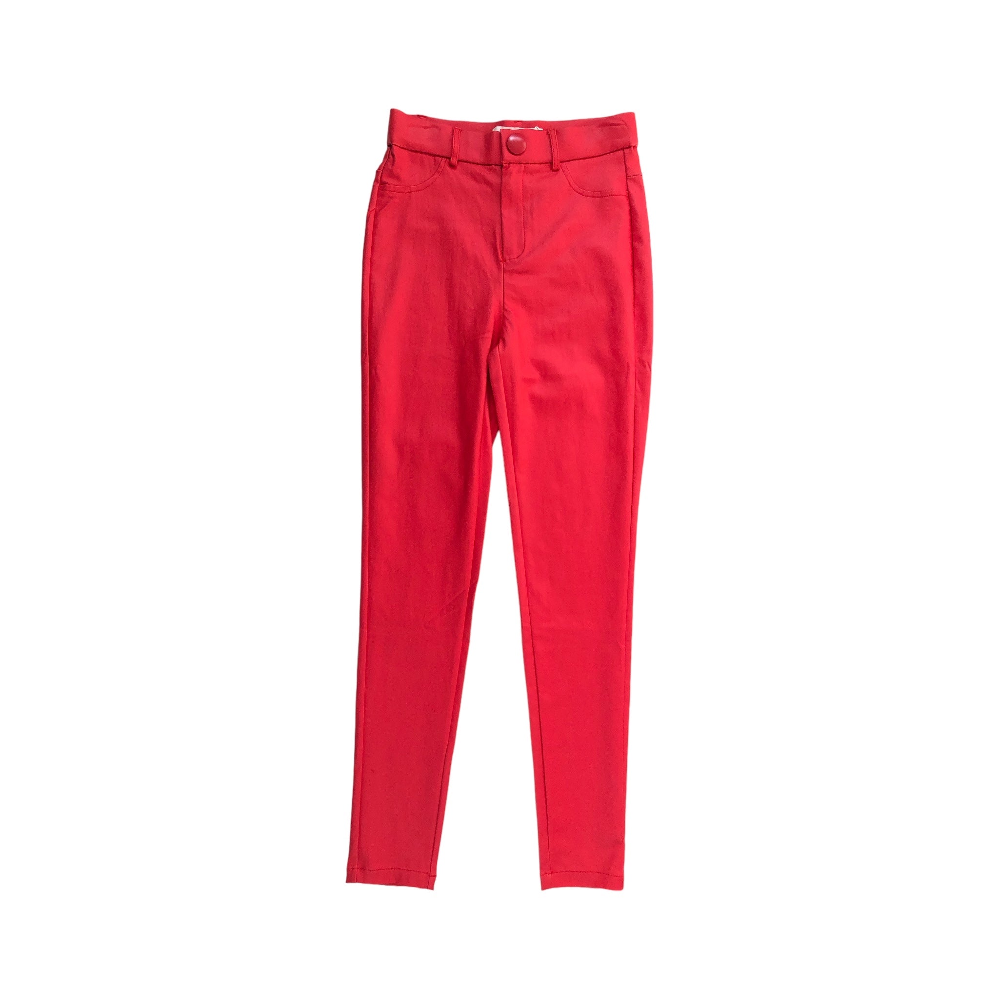 Pantalón Ajustados Rojos Efecto Piel LC