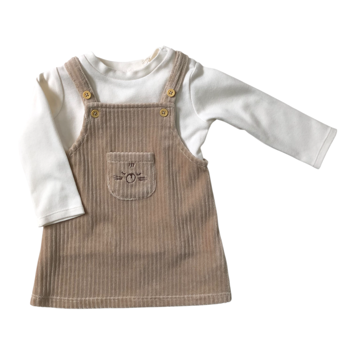 Conjunto De 3 Piezas Para Bebé Niña Losan