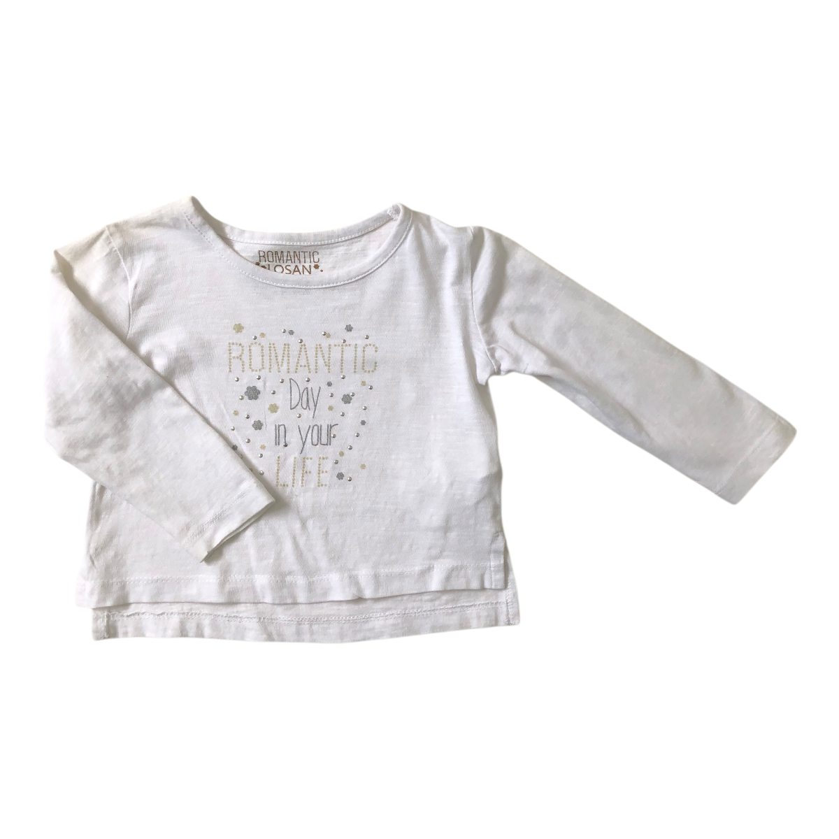 Playera Color Blanco Losan