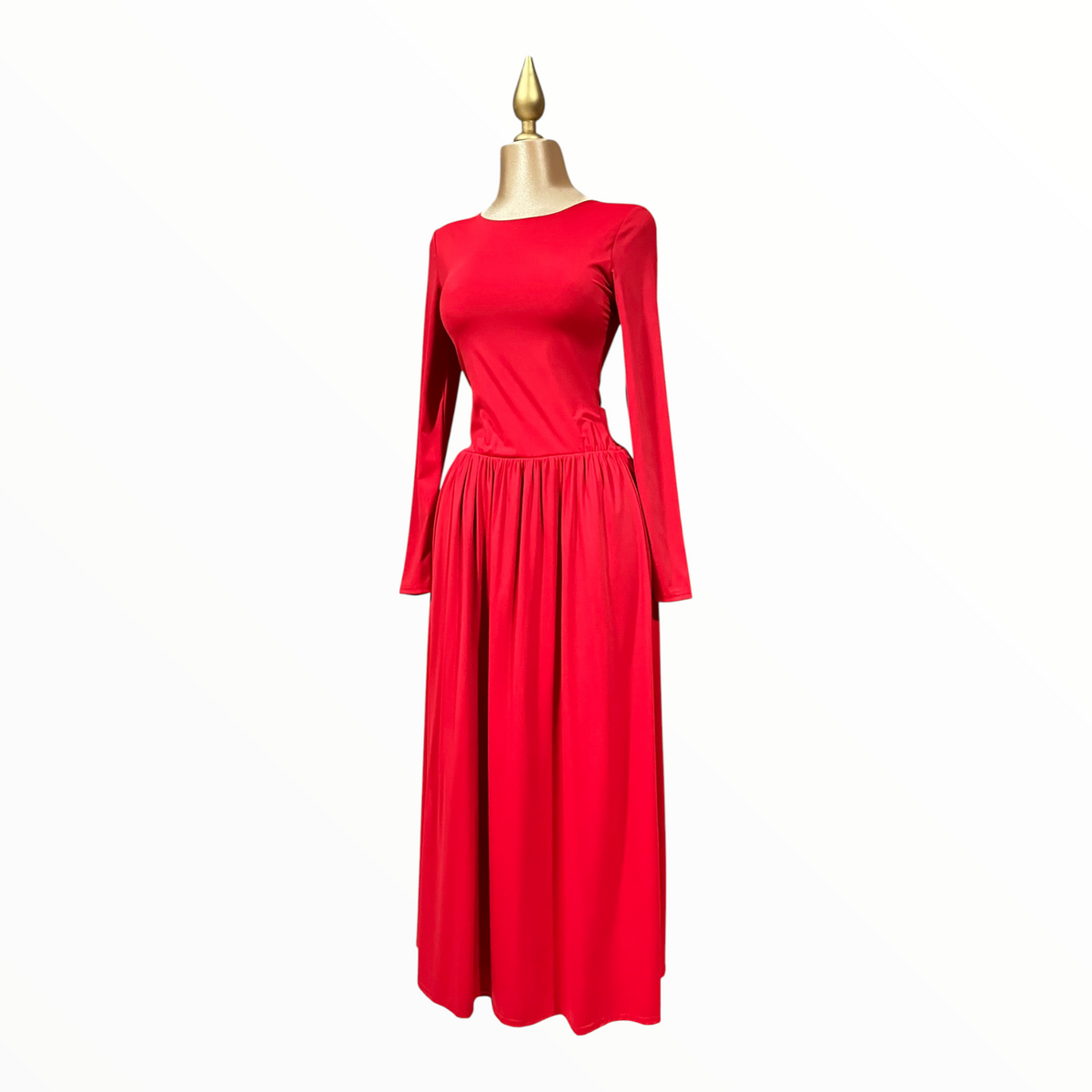 Vestido Largo Rojo LC
