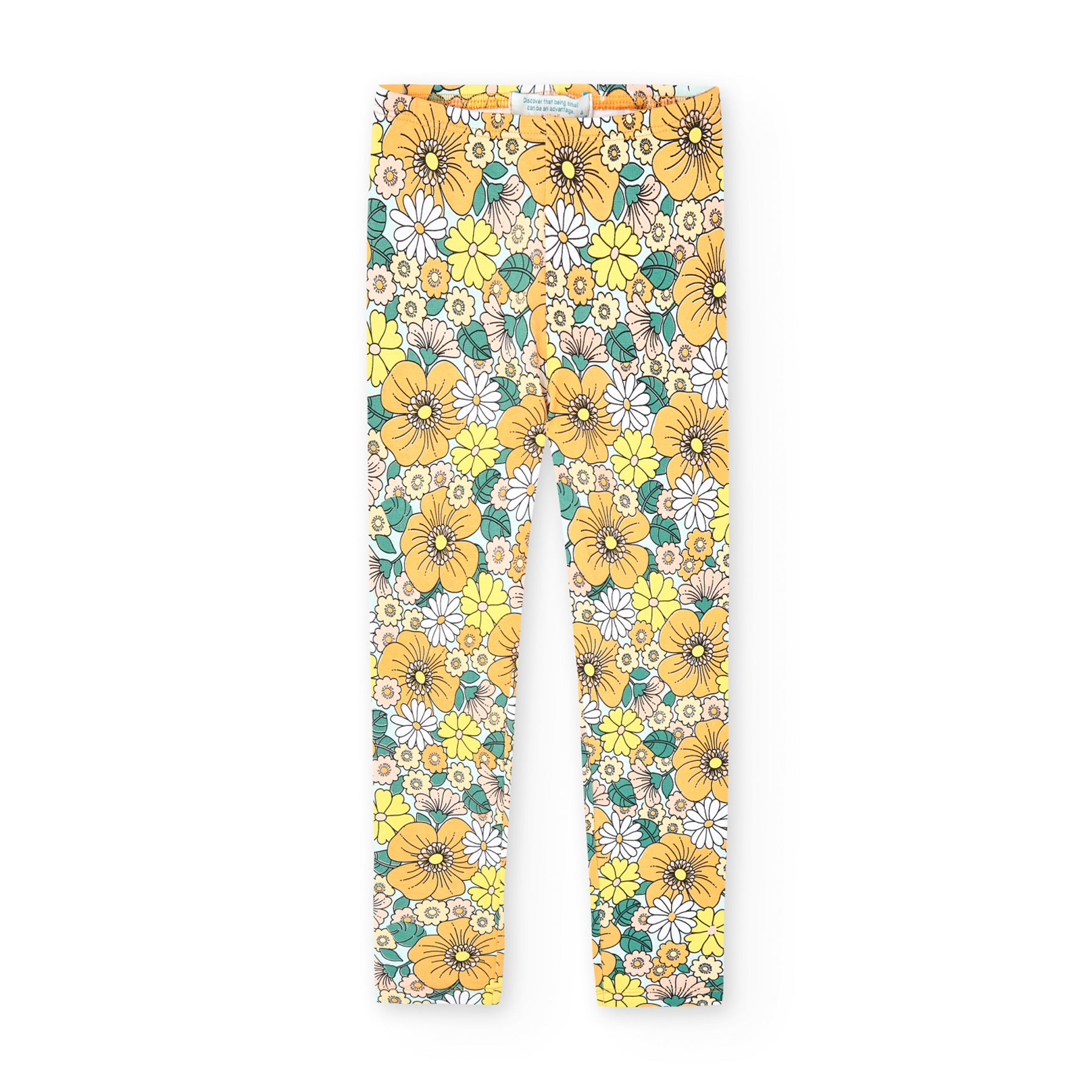 Leggings Estampado Girasoles Para Niña BOBOLI