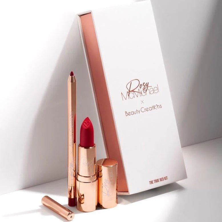 Kit De Labios The True Red Kit - Rosy McMichael X Beauty Creations