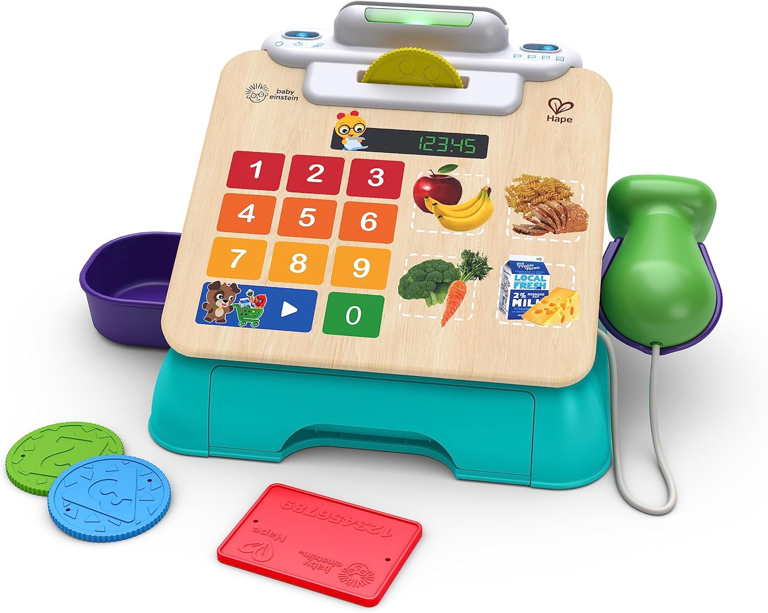 Baby Einstein Caja Registradora Musical Táctil Hape