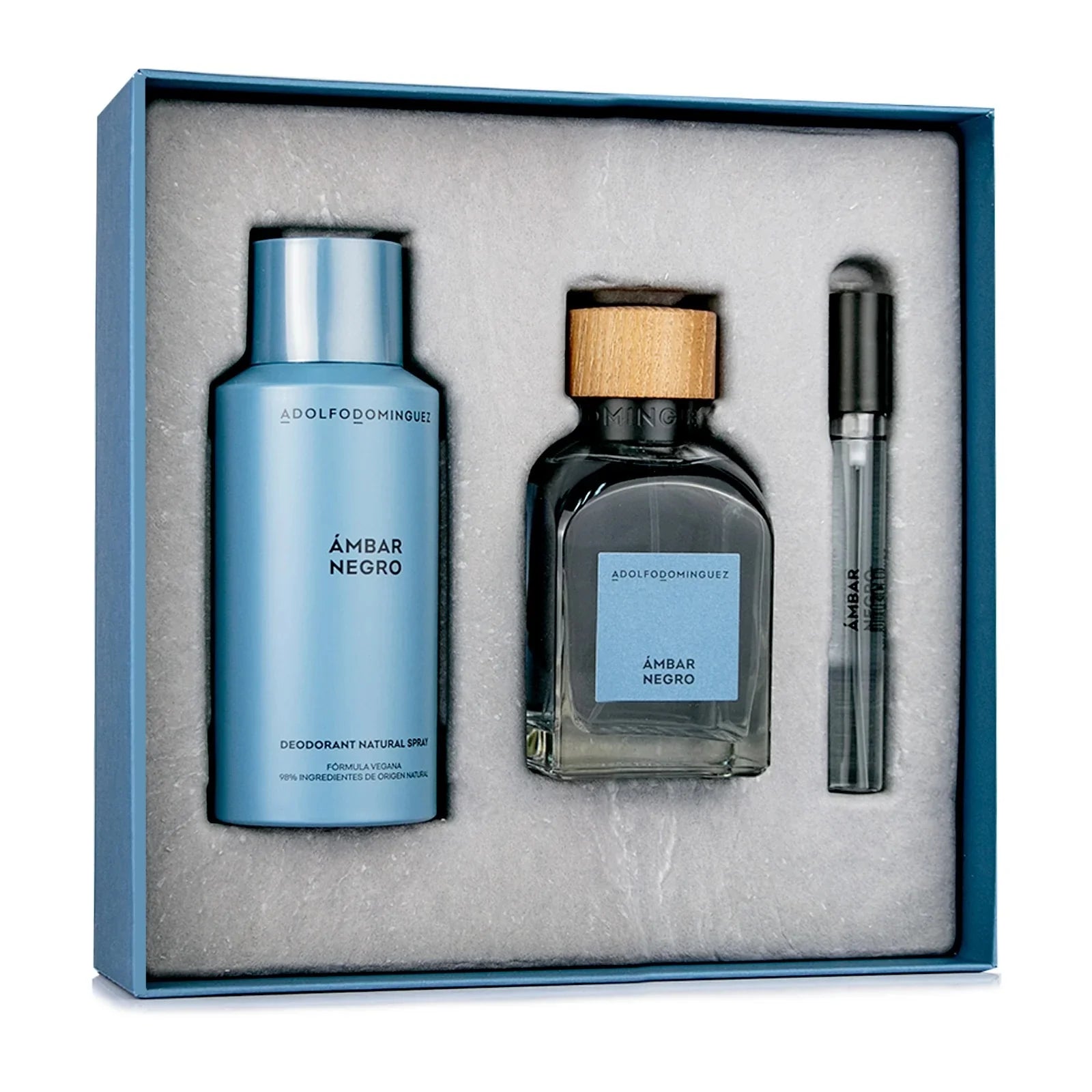 Ámbar Negro para hombre / SET - 120 ml Eau De Toilette Spra