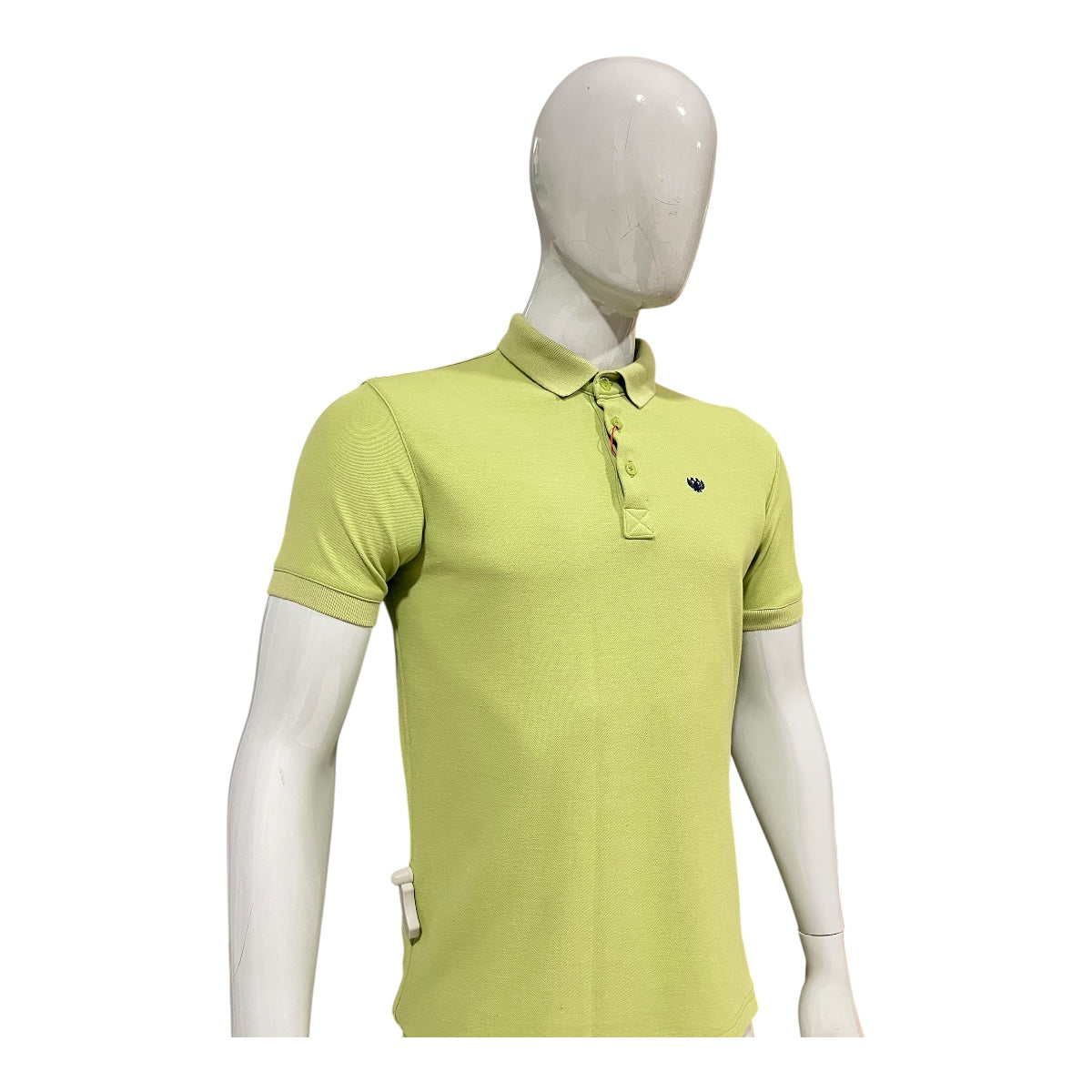 Playera Polo Básica Verde Manzana Zarevich