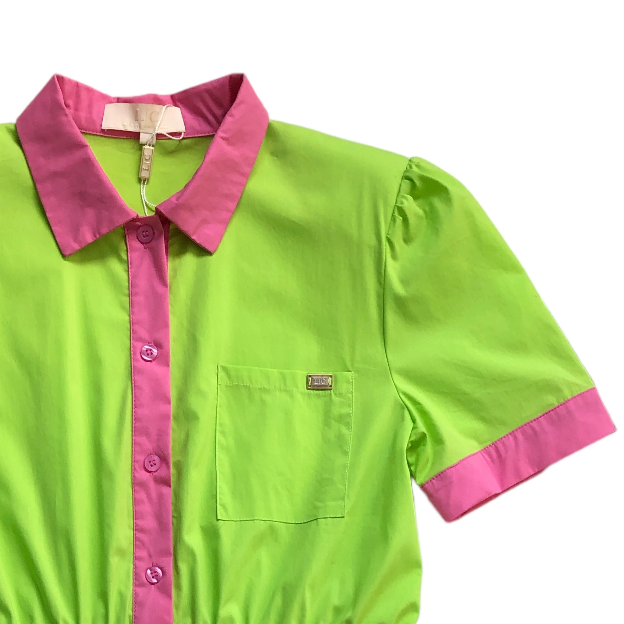 Vestido Green Bombacho Inferior LC.