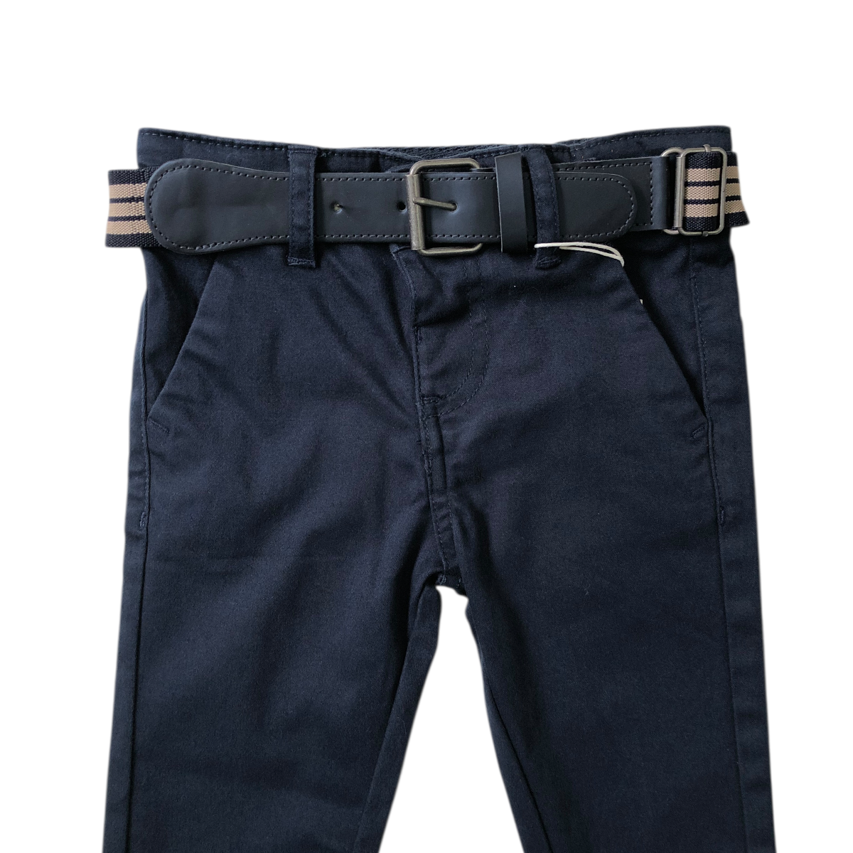 Pantalón Con Cinturón Marino Para Bebé Niño Losan