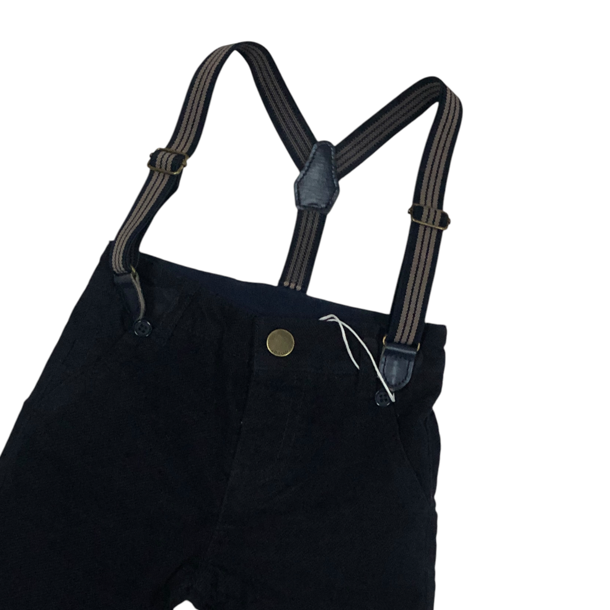 Pantalón Marino Con Tirantes Para Bebé Niño Losan