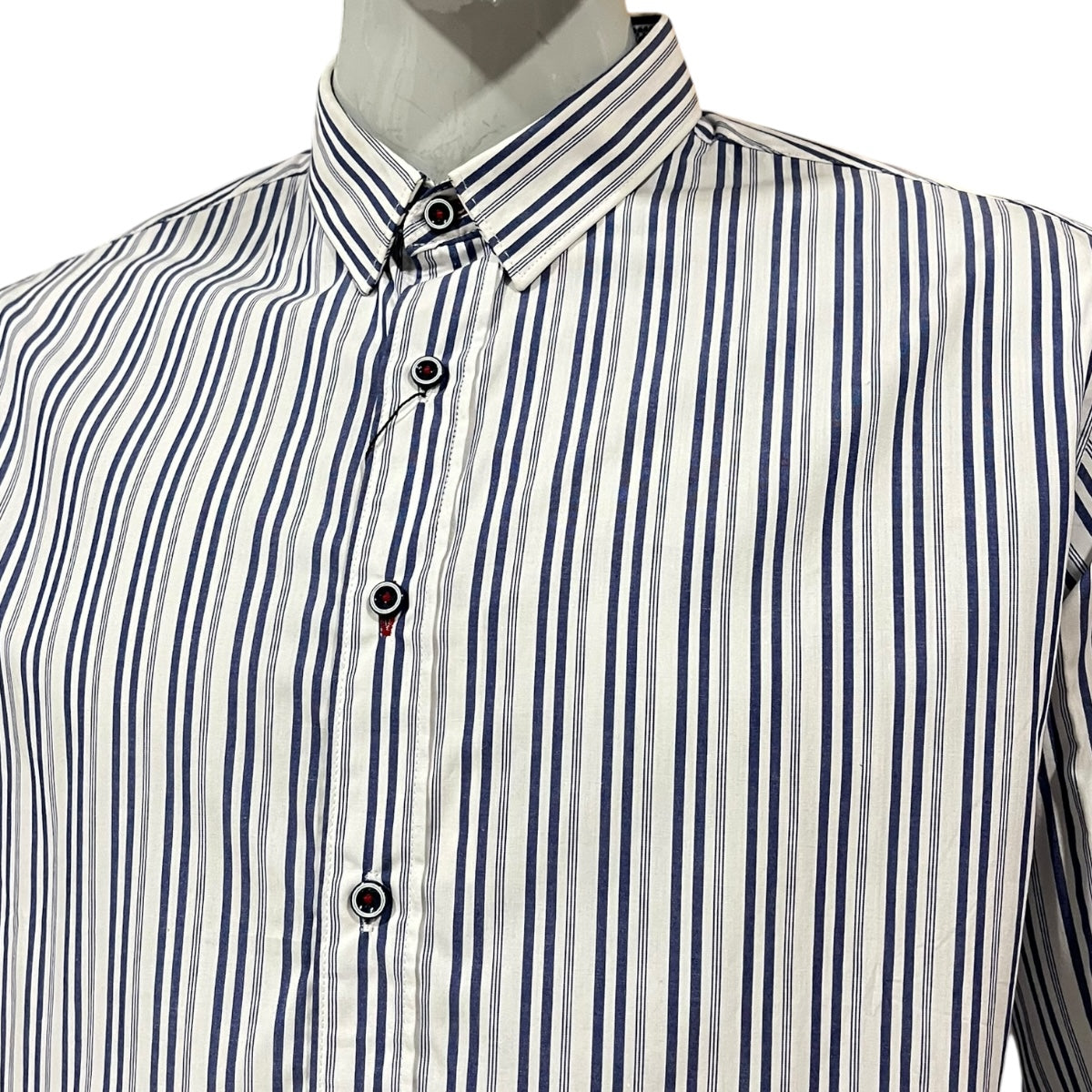 Camisa Slim Fit Manga Larga Para Caballero Varanasi