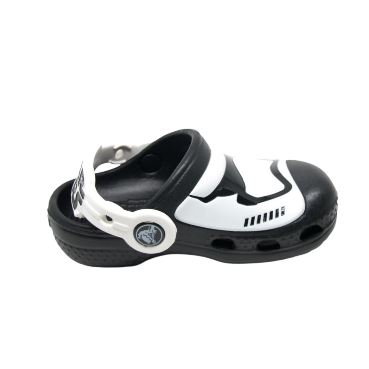 Crocs Blanco/Negro Star Wars Para Niño