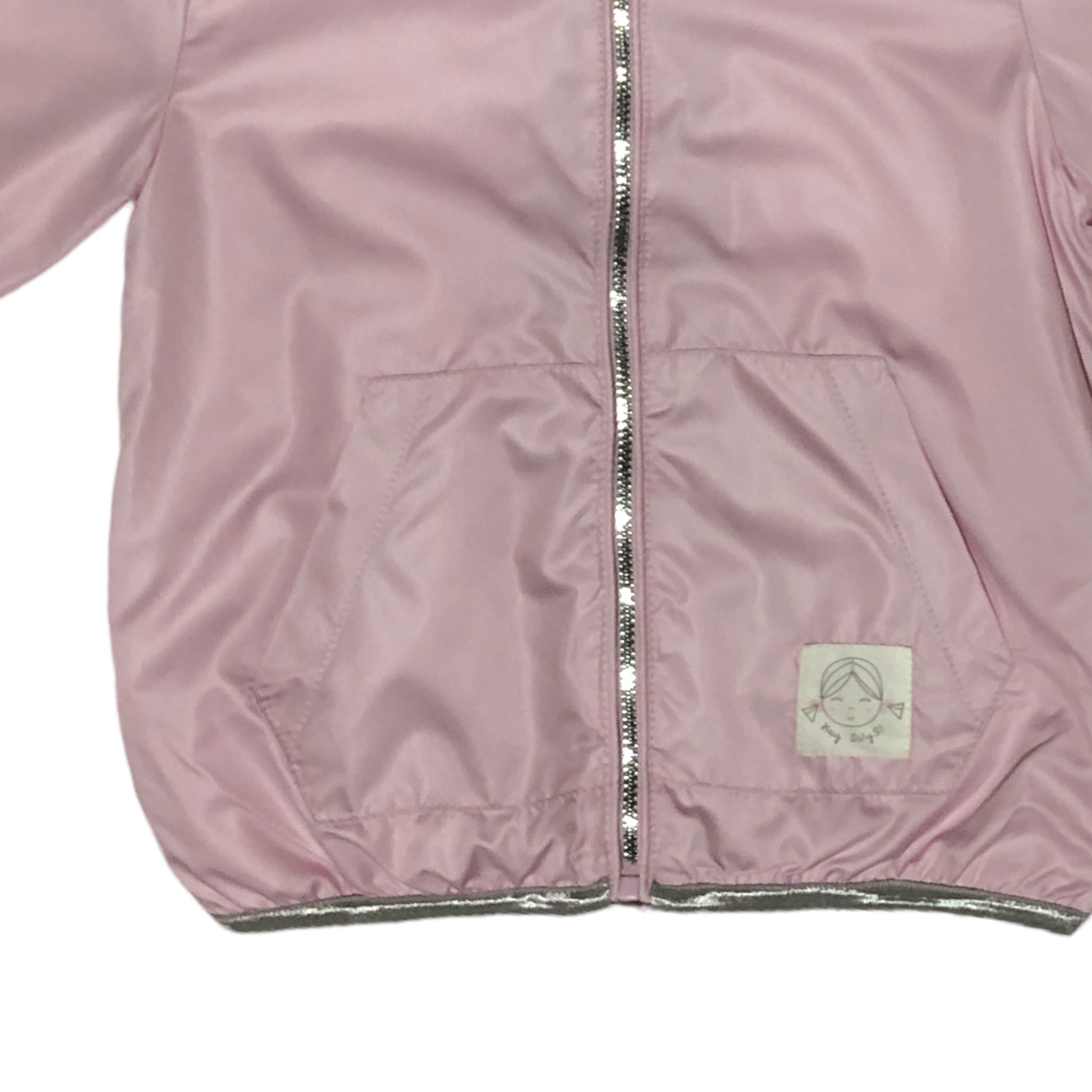 Chamarra Rosa Con Capucha Niña Losan