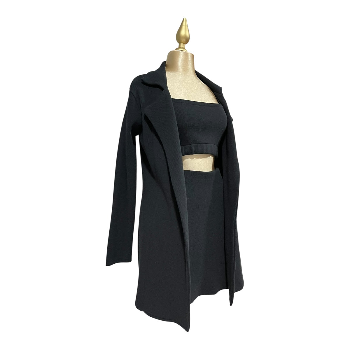 Conjunto De 3 Piezas Negro Para Dama Om