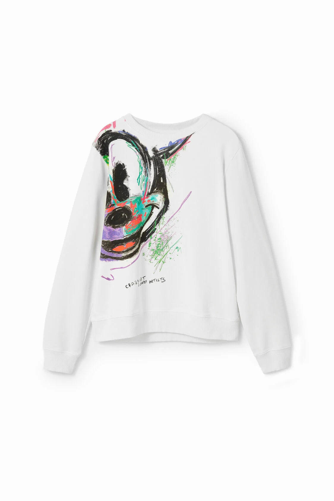 DESIGUAL Sudadera arty Mickey Mouse