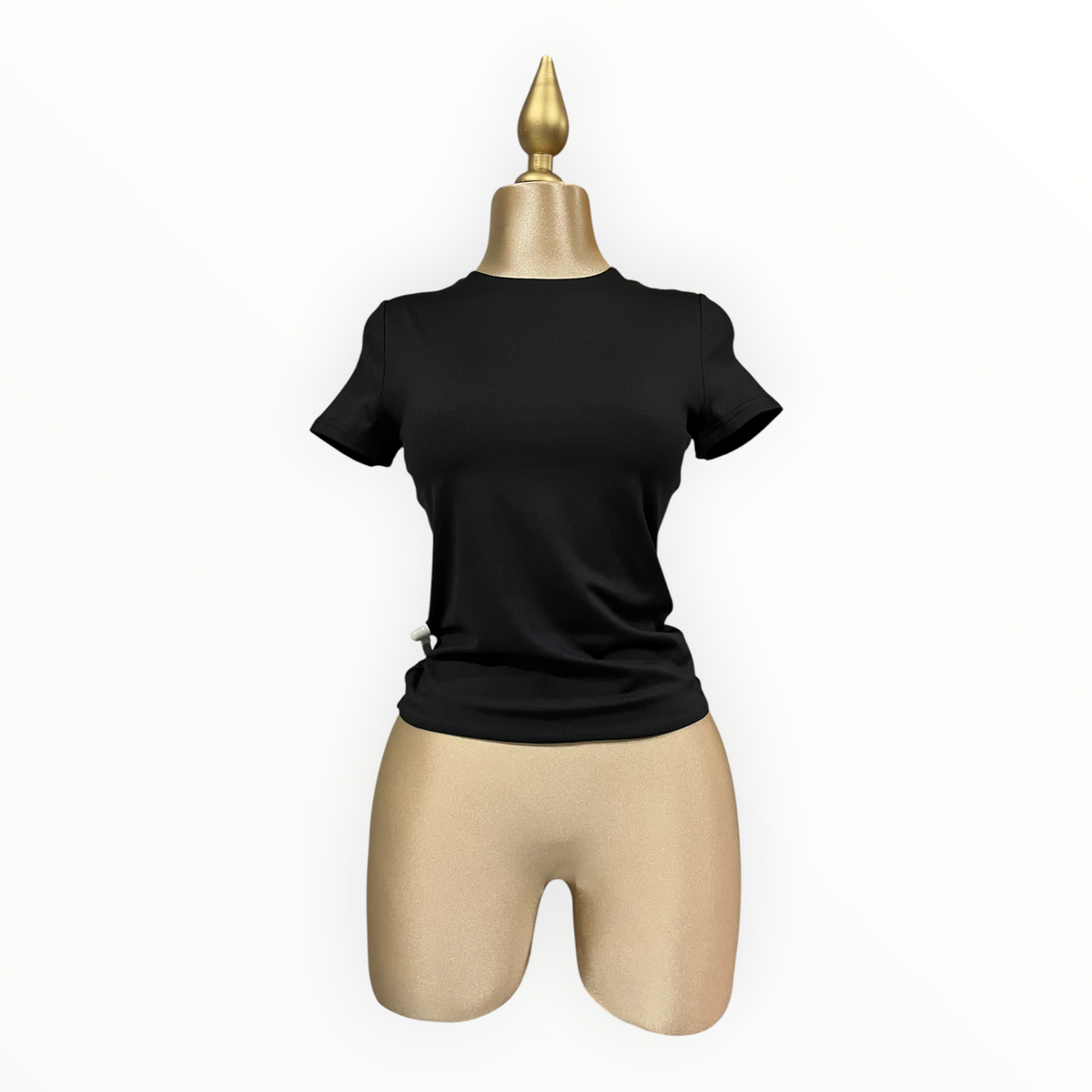 Playera Negra Manga Corta LC