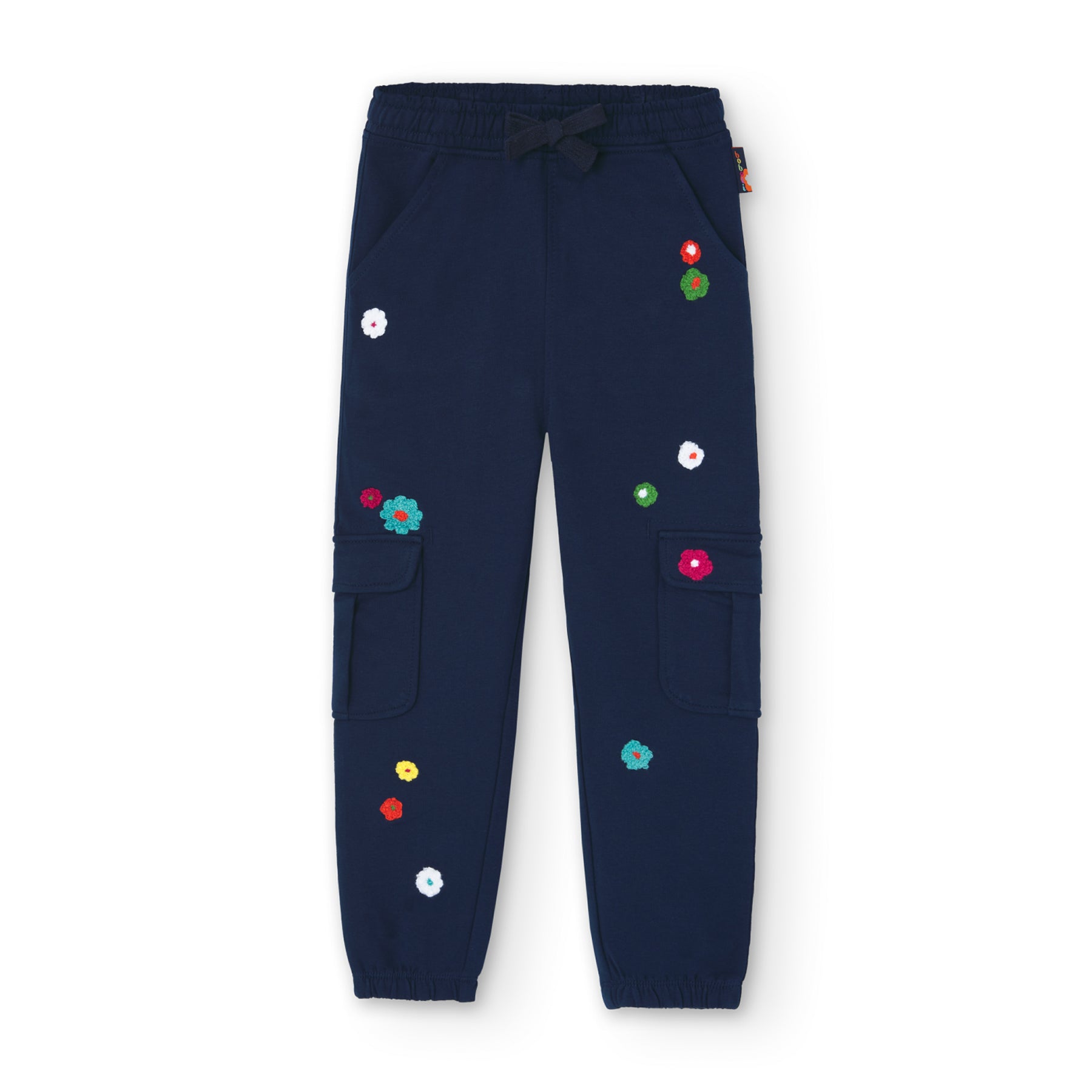 Pantalón De Felpa Elástico Para Niña BOBOLI