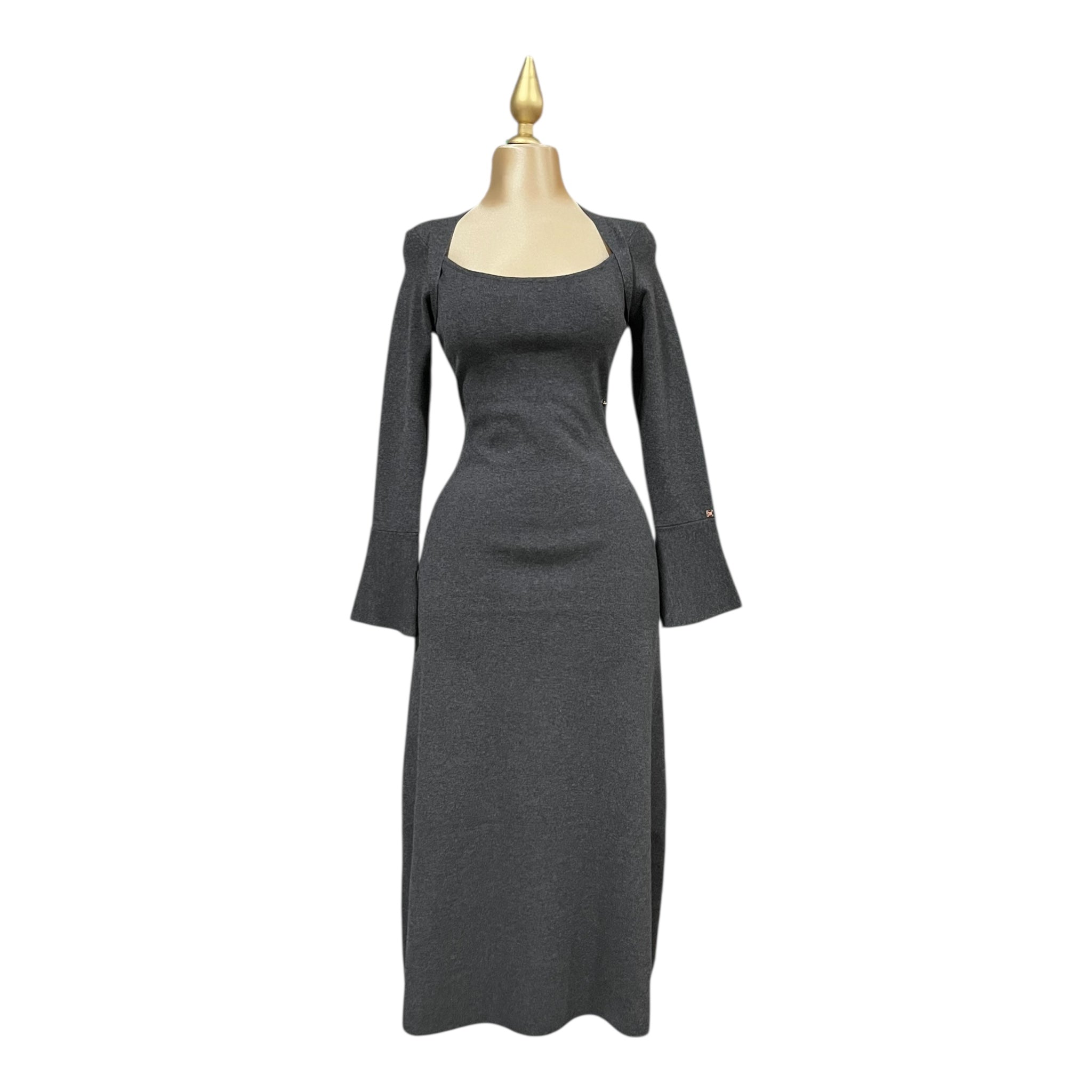 Vestido Gris Para Dama MUSSI