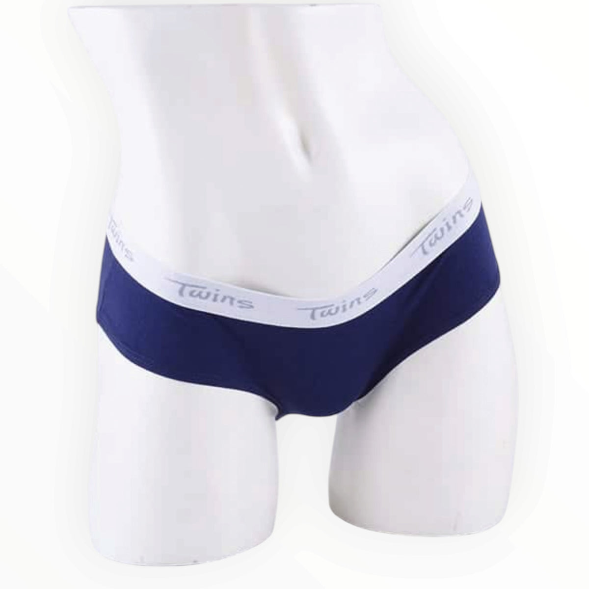 Ropa Interior Para Dama Calzón Cachetero Marino Liso TWINS